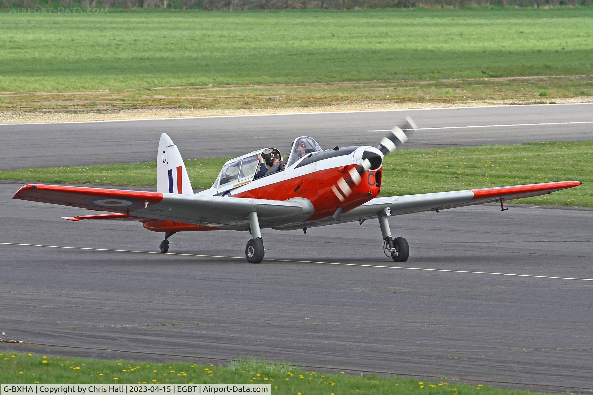 G-BXHA, 1952 De Havilland DHC-1 Chipmunk T.10 C/N C1/0801, Turweston