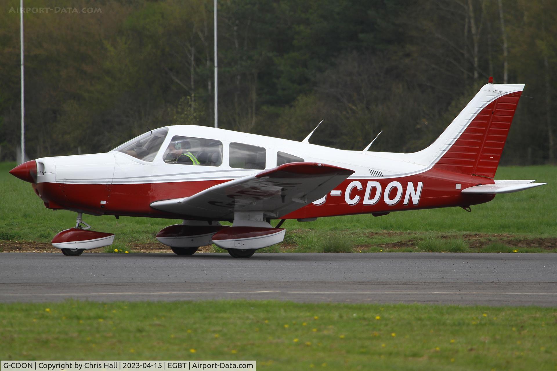 G-CDON, 1982 Piper PA-28-161 Cherokee Warrior II C/N 28-8216185, Turweston
