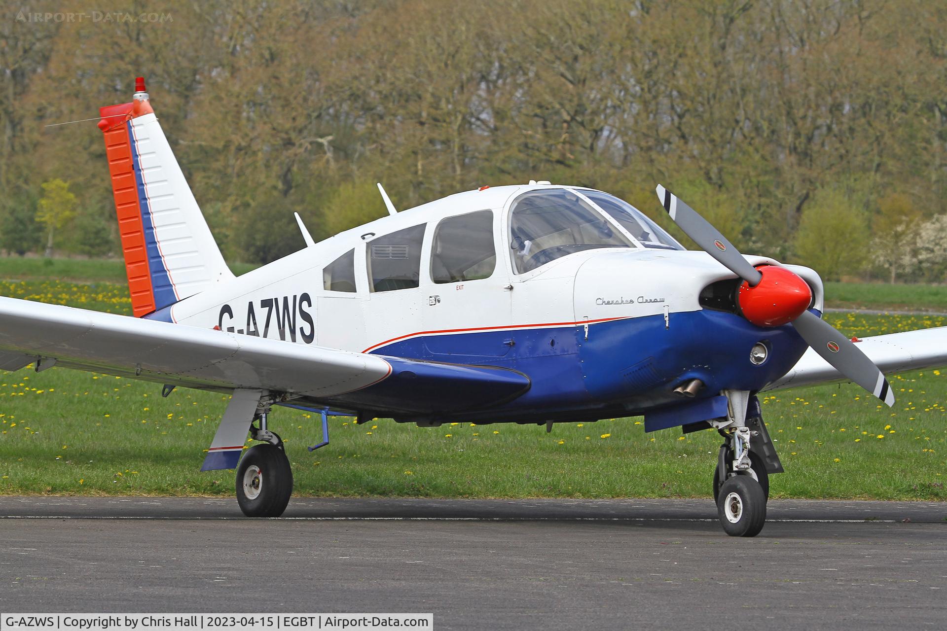 G-AZWS, 1969 Piper PA-28R-180 Cherokee Arrow C/N 28R-30749, Turweston
