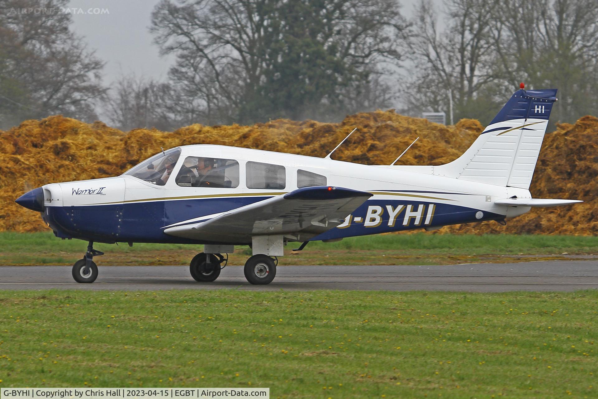 G-BYHI, 1980 Piper PA-28-161 Warrior II C/N 28-8116084, Turweston