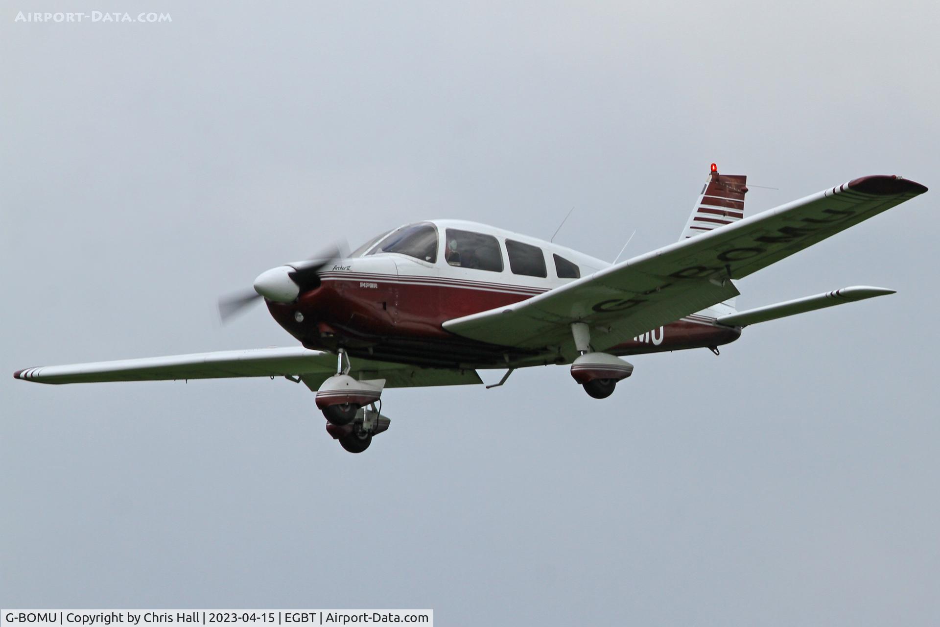 G-BOMU, 1977 Piper PA-28-181 Cherokee Archer II C/N 28-7790318, Turweston