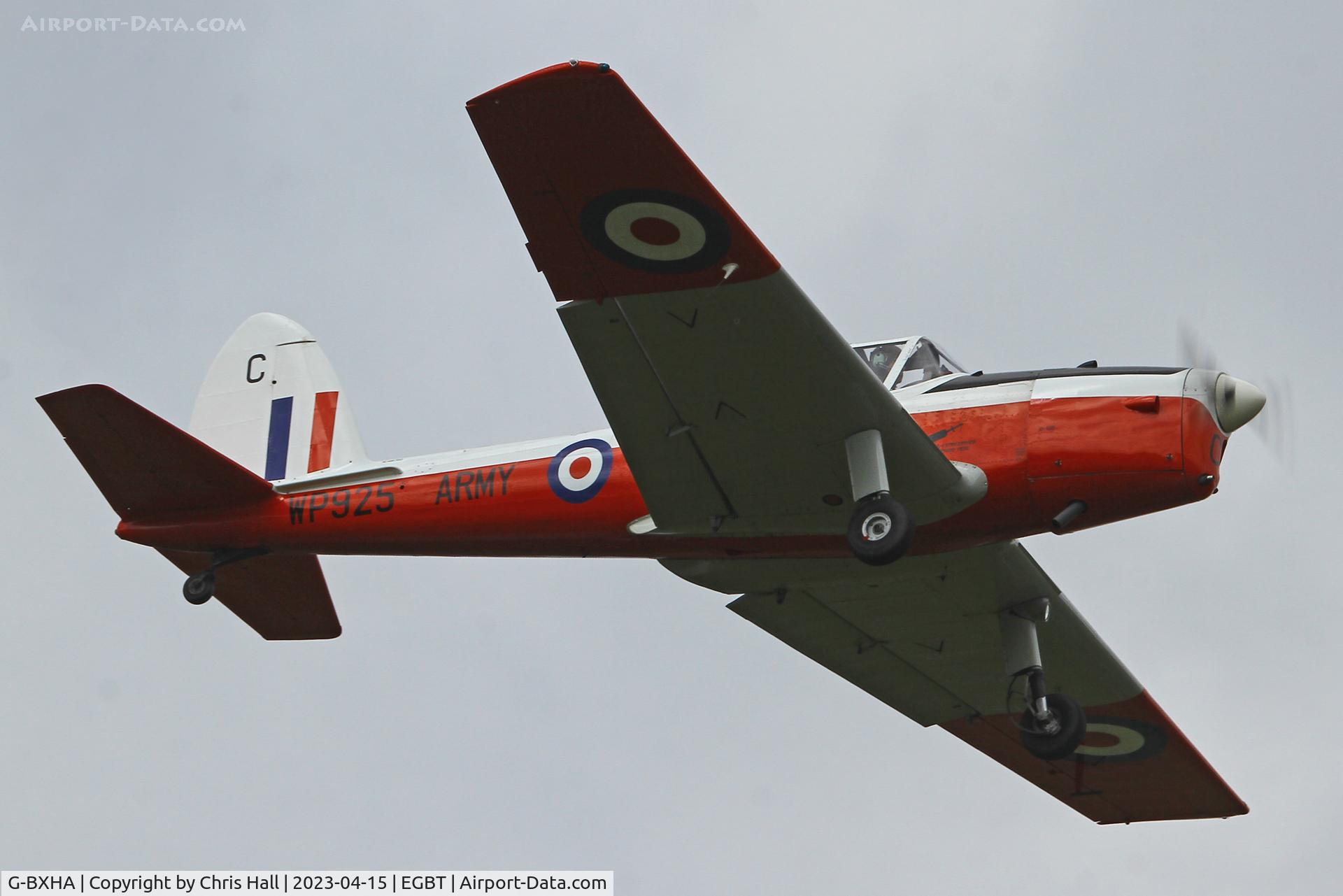 G-BXHA, 1952 De Havilland DHC-1 Chipmunk T.10 C/N C1/0801, Turweston