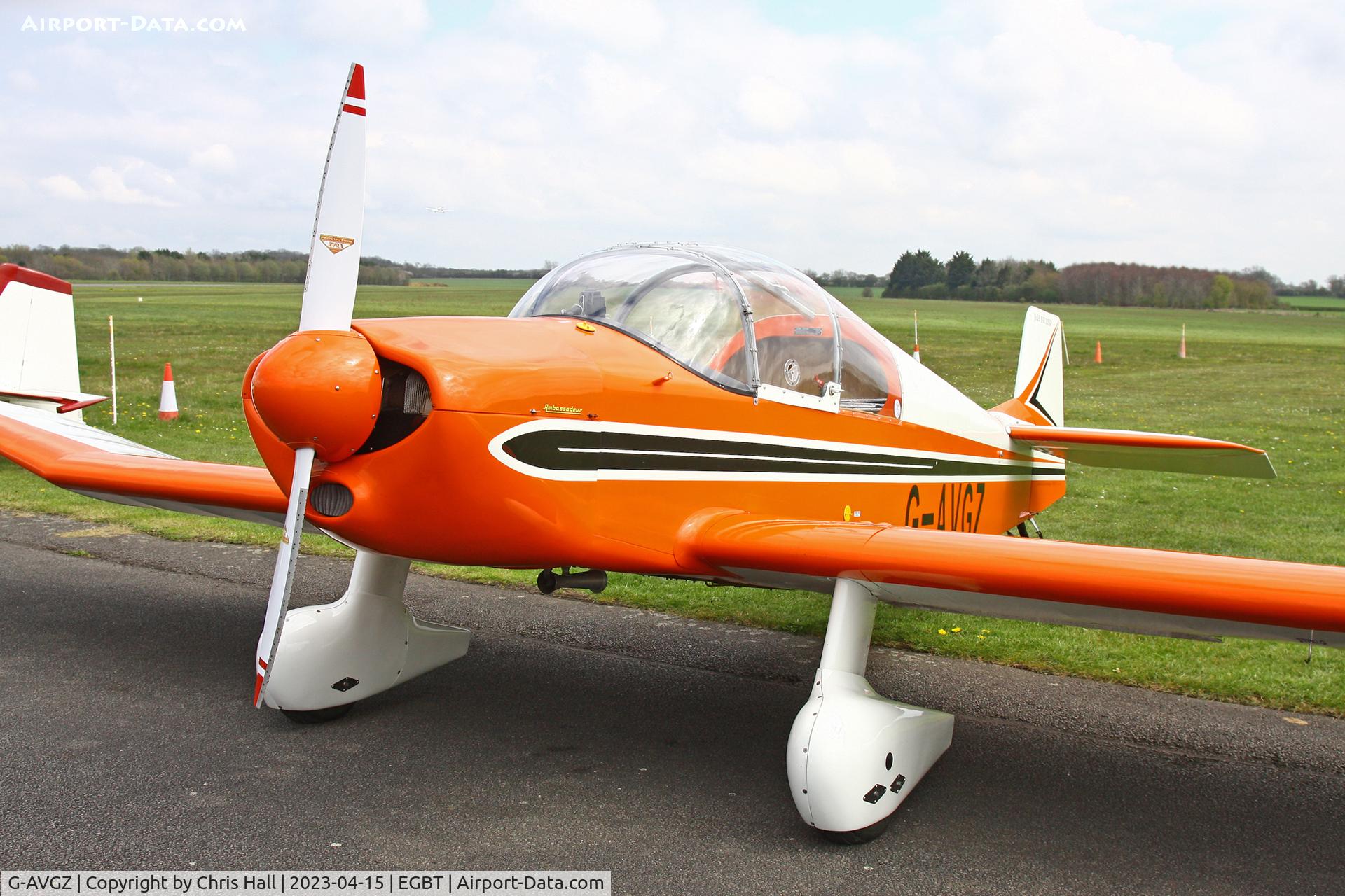 G-AVGZ, 1962 CEA Jodel DR.1050 Ambassadeur C/N 341, Turweston