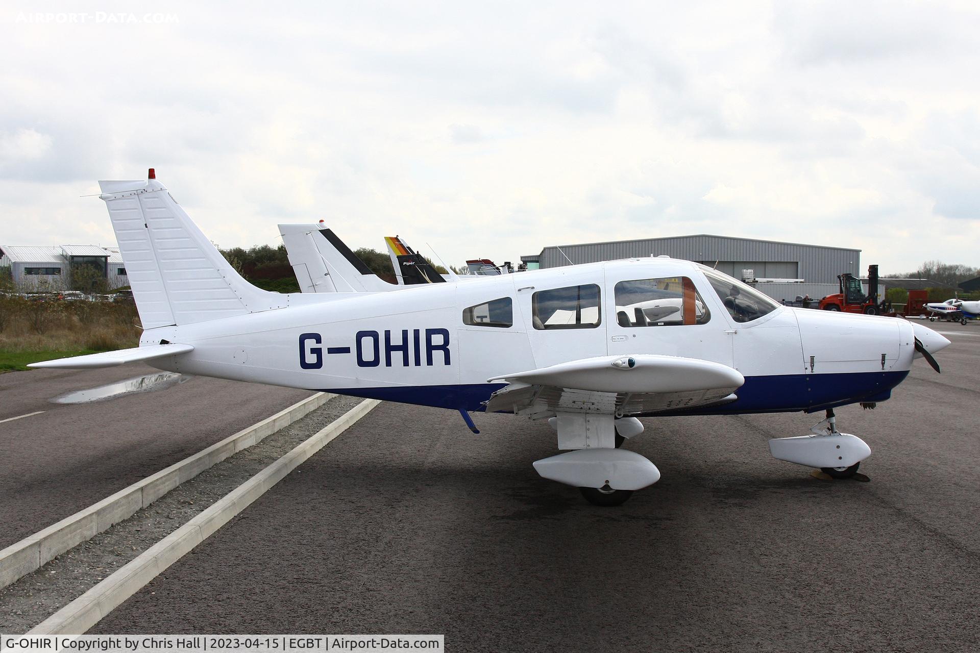G-OHIR, 1979 Piper PA-28-161 Cherokee Warrior II C/N 28-7916289, Turweston