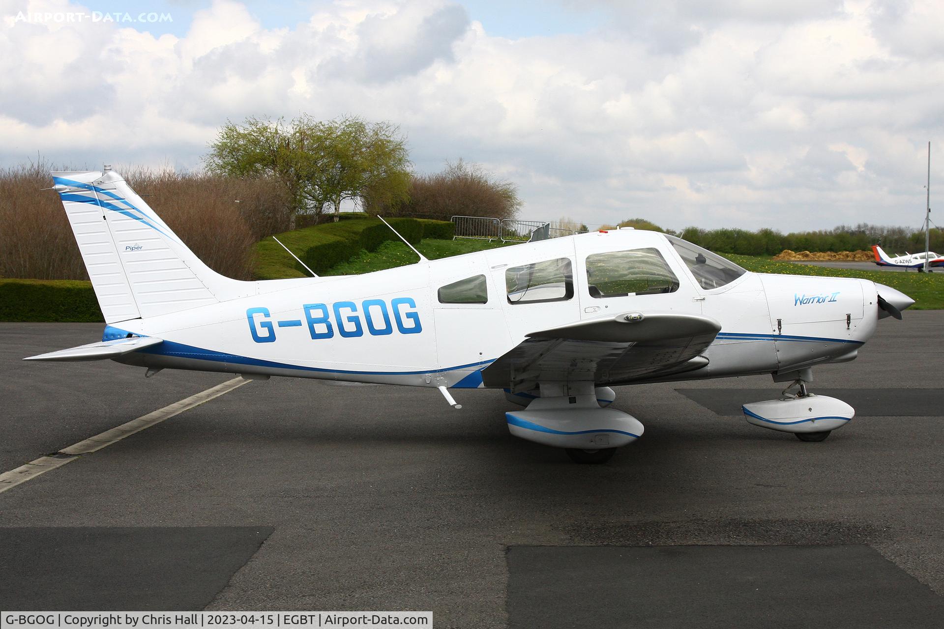 G-BGOG, 1979 Piper PA-28-161 Cherokee Warrior II C/N 28-7916350, Turweston