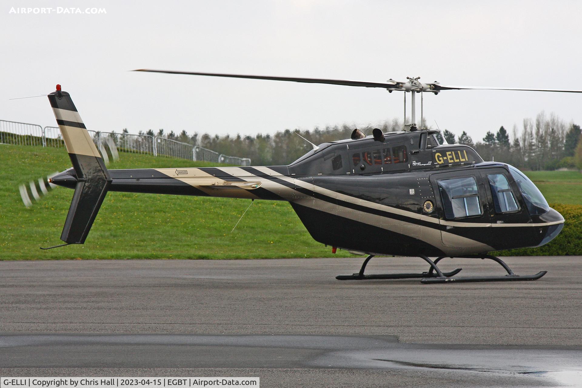 G-ELLI, 1992 Bell 206B JetRanger III C/N 4231, Turweston