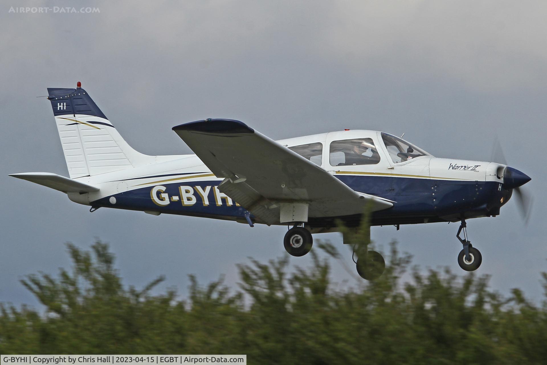 G-BYHI, 1980 Piper PA-28-161 Warrior II C/N 28-8116084, Turweston