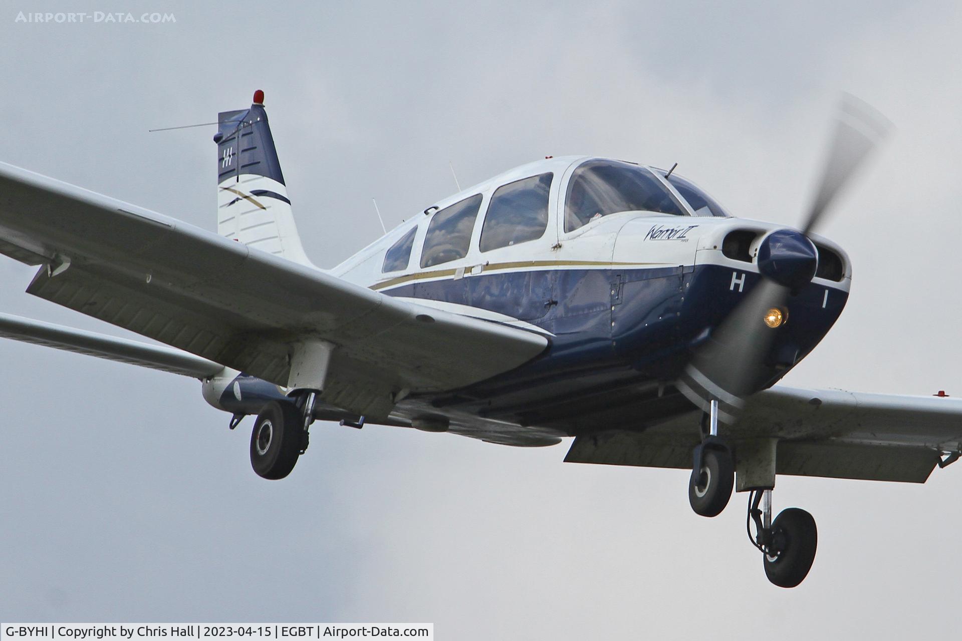G-BYHI, 1980 Piper PA-28-161 Warrior II C/N 28-8116084, Turweston