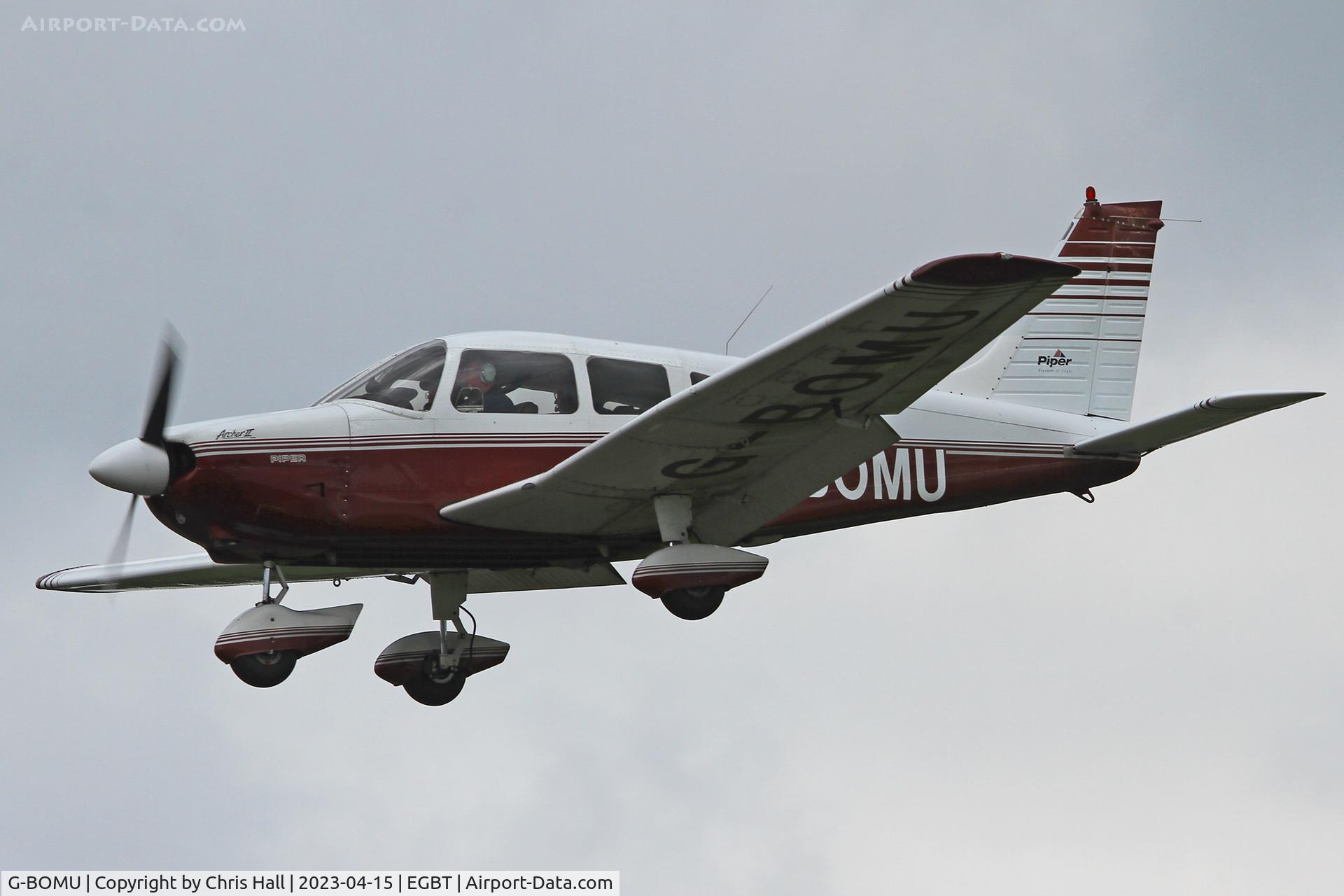 G-BOMU, 1977 Piper PA-28-181 Cherokee Archer II C/N 28-7790318, Turweston