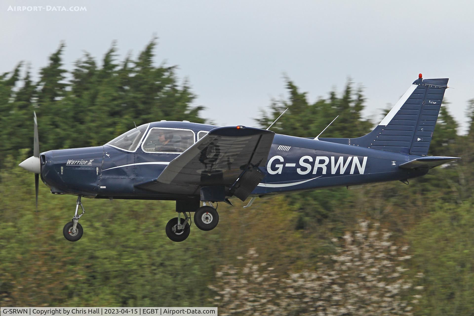 G-SRWN, 1981 Piper PA-28-161 Cherokee Warrior II C/N 28-8116284, Turweston