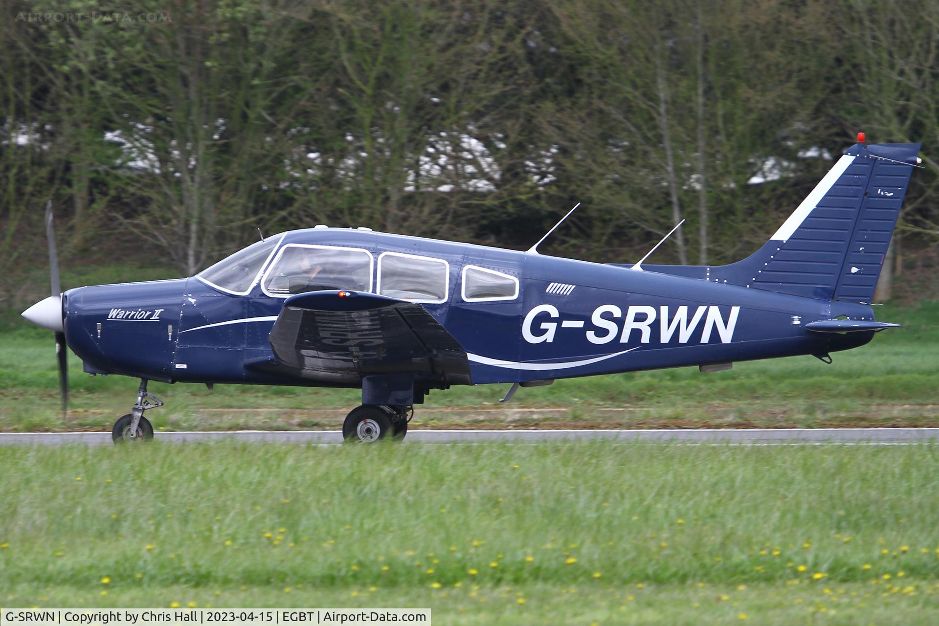 G-SRWN, 1981 Piper PA-28-161 Cherokee Warrior II C/N 28-8116284, Turweston