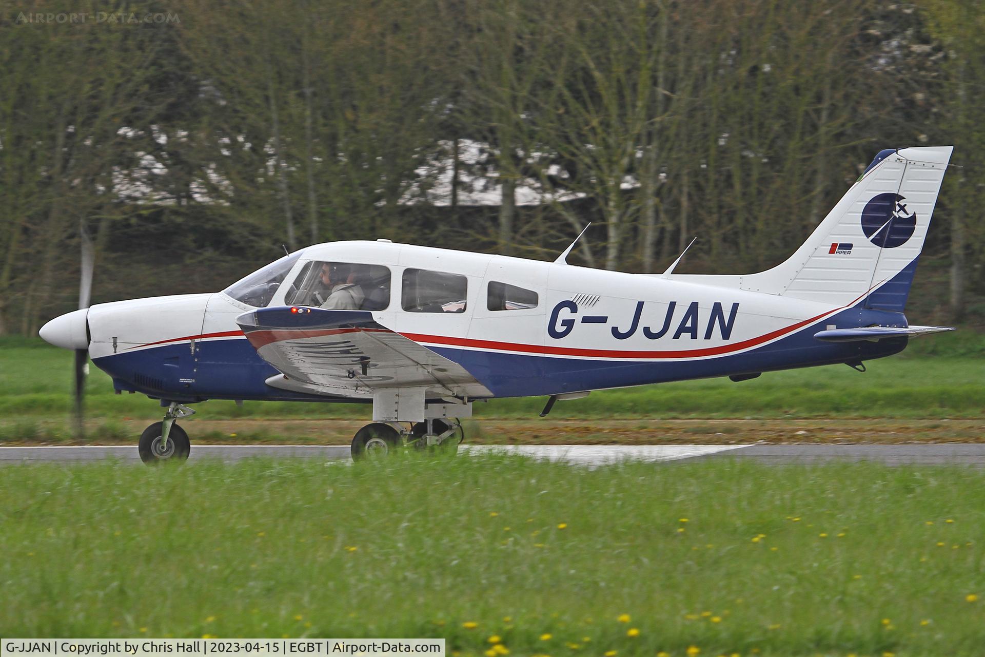 G-JJAN, 1986 Piper PA-28-181 Cherokee Archer II C/N 28-90007, Turweston