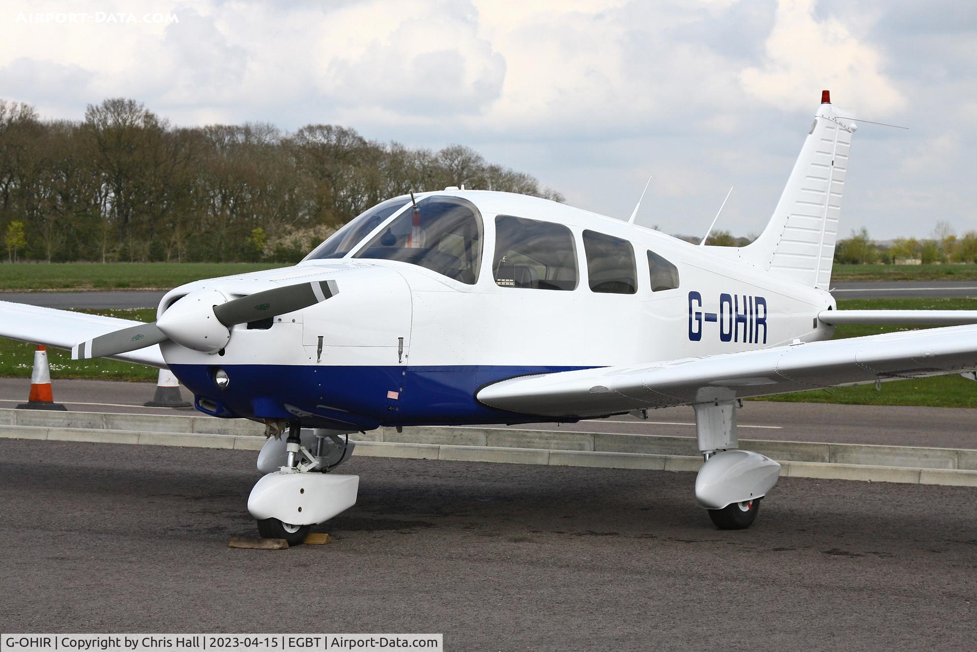 G-OHIR, 1979 Piper PA-28-161 Cherokee Warrior II C/N 28-7916289, Turweston
