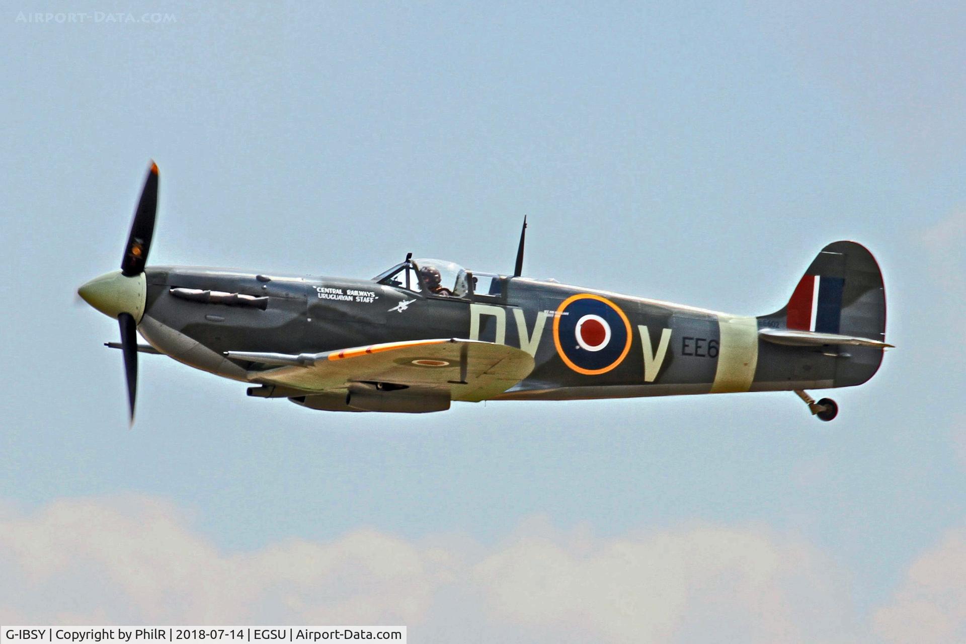 G-IBSY, 1942 Supermarine 349 Spitfire Vc C/N EE602, EE602 (G-IBSY) 1942 VS Spitfire MK Vc Flying Legends Duxford