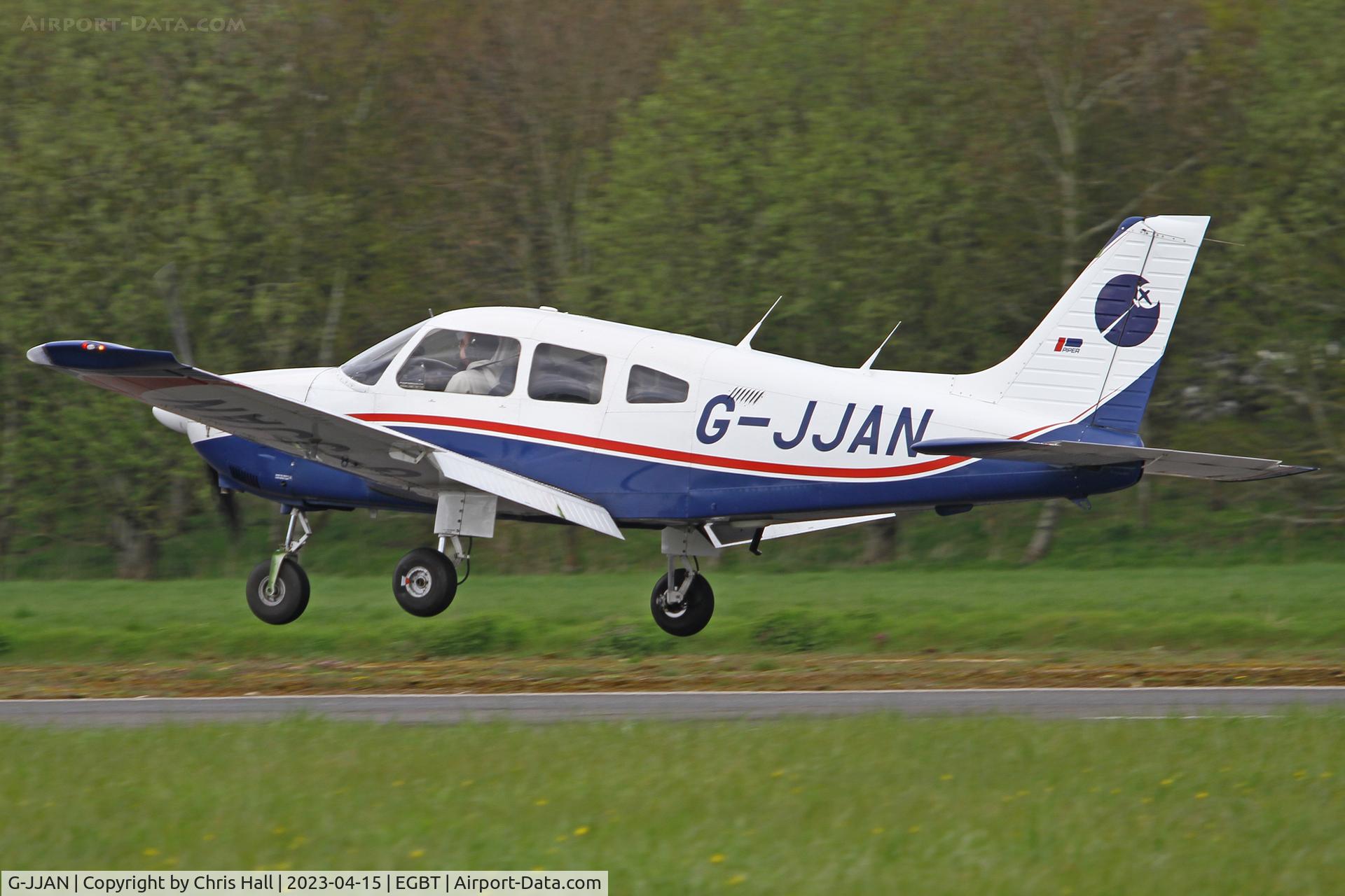 G-JJAN, 1986 Piper PA-28-181 Cherokee Archer II C/N 28-90007, Turweston