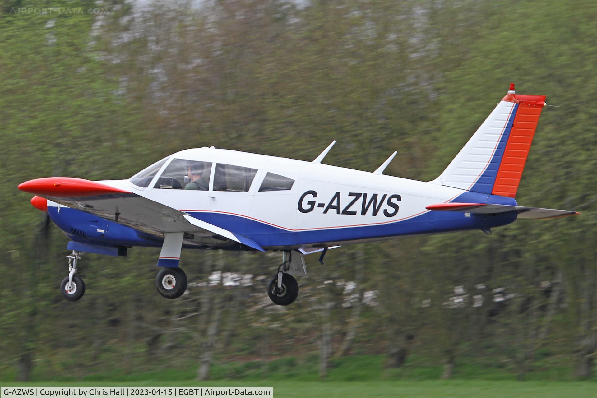 G-AZWS, 1969 Piper PA-28R-180 Cherokee Arrow C/N 28R-30749, Turweston
