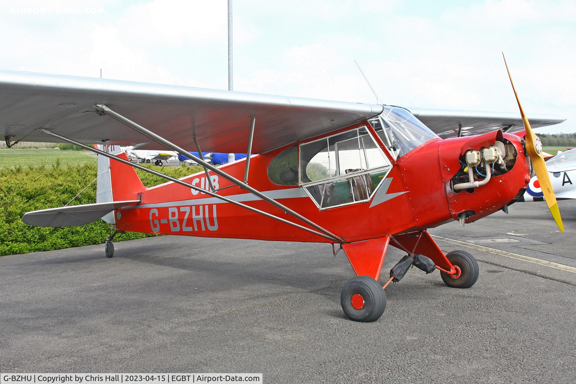 G-BZHU, 1982 Wag-Aero Sport Trainer C/N AACA/351, Turweston
