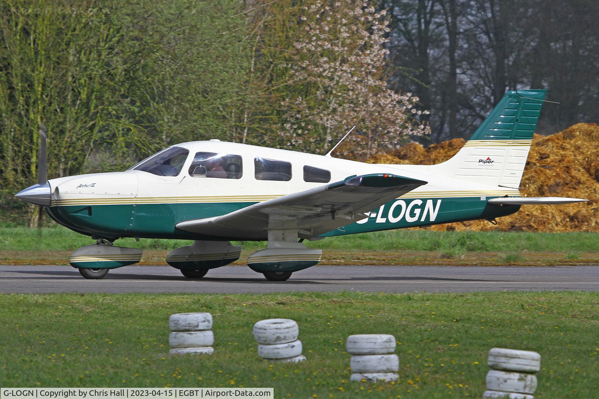 G-LOGN, 1999 Piper PA-28-181 Cherokee Archer III C/N 2843279, Turweston