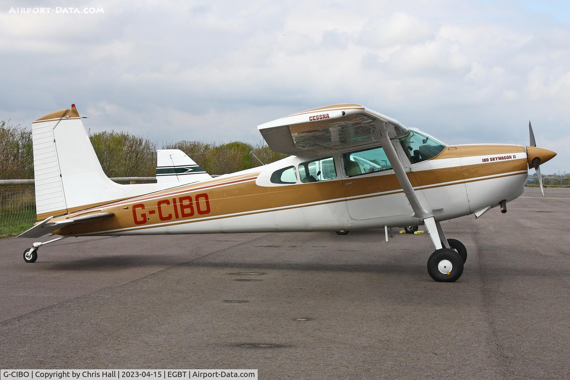 G-CIBO, 1981 Cessna 180K Skywagon C/N 18053177, Turweston