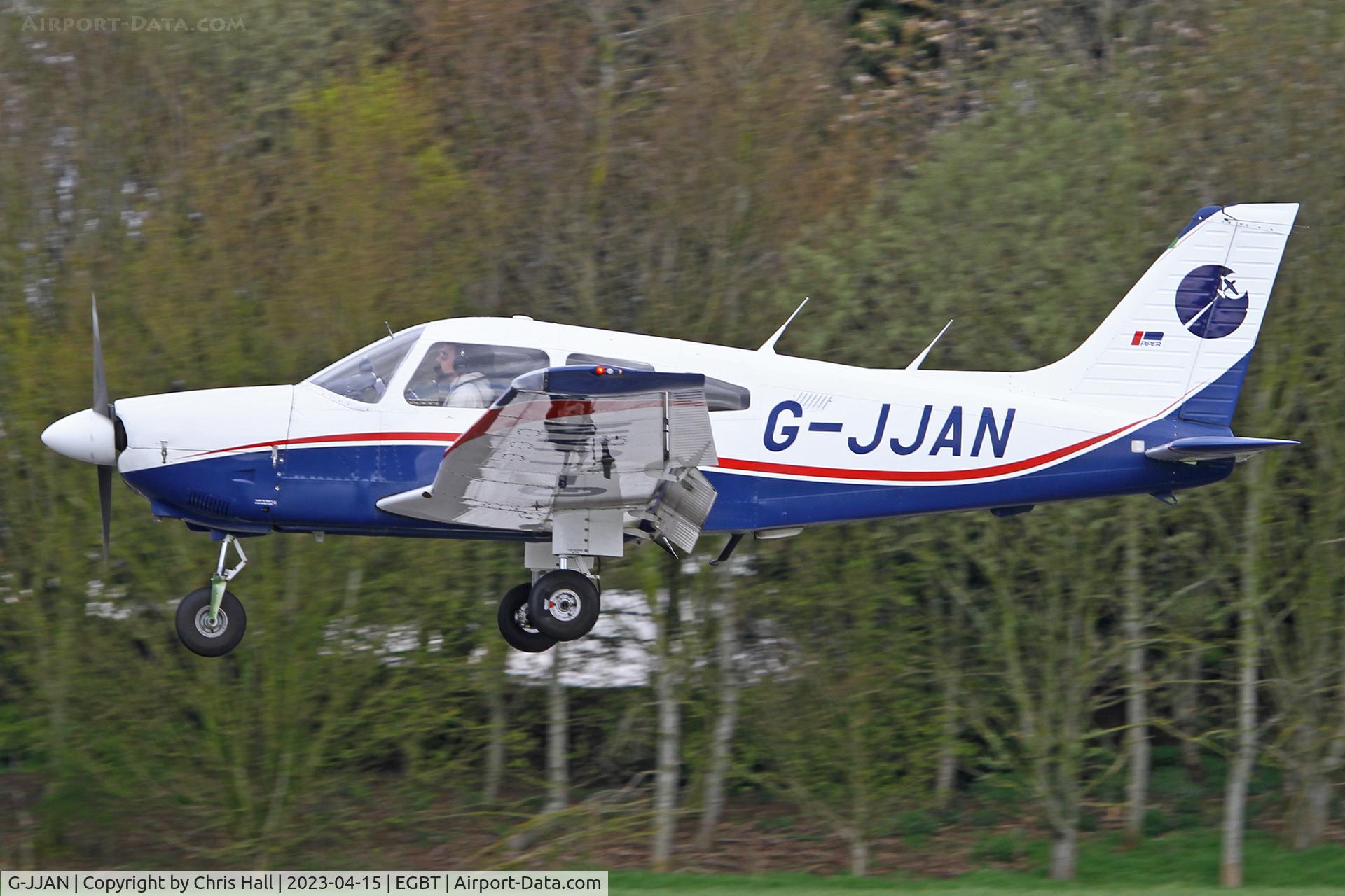 G-JJAN, 1986 Piper PA-28-181 Cherokee Archer II C/N 28-90007, Turweston