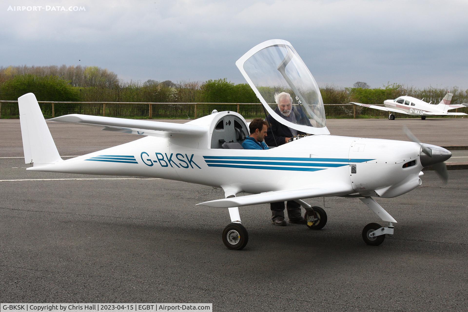 G-BKSK, 1983 QAC Quickie Q2 C/N PFA 094A-10765, Turweston