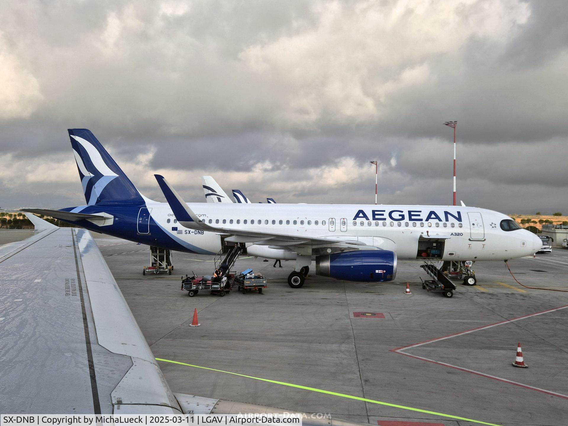 SX-DNB, 2015 Airbus A320-232 C/N 6832, At Athens