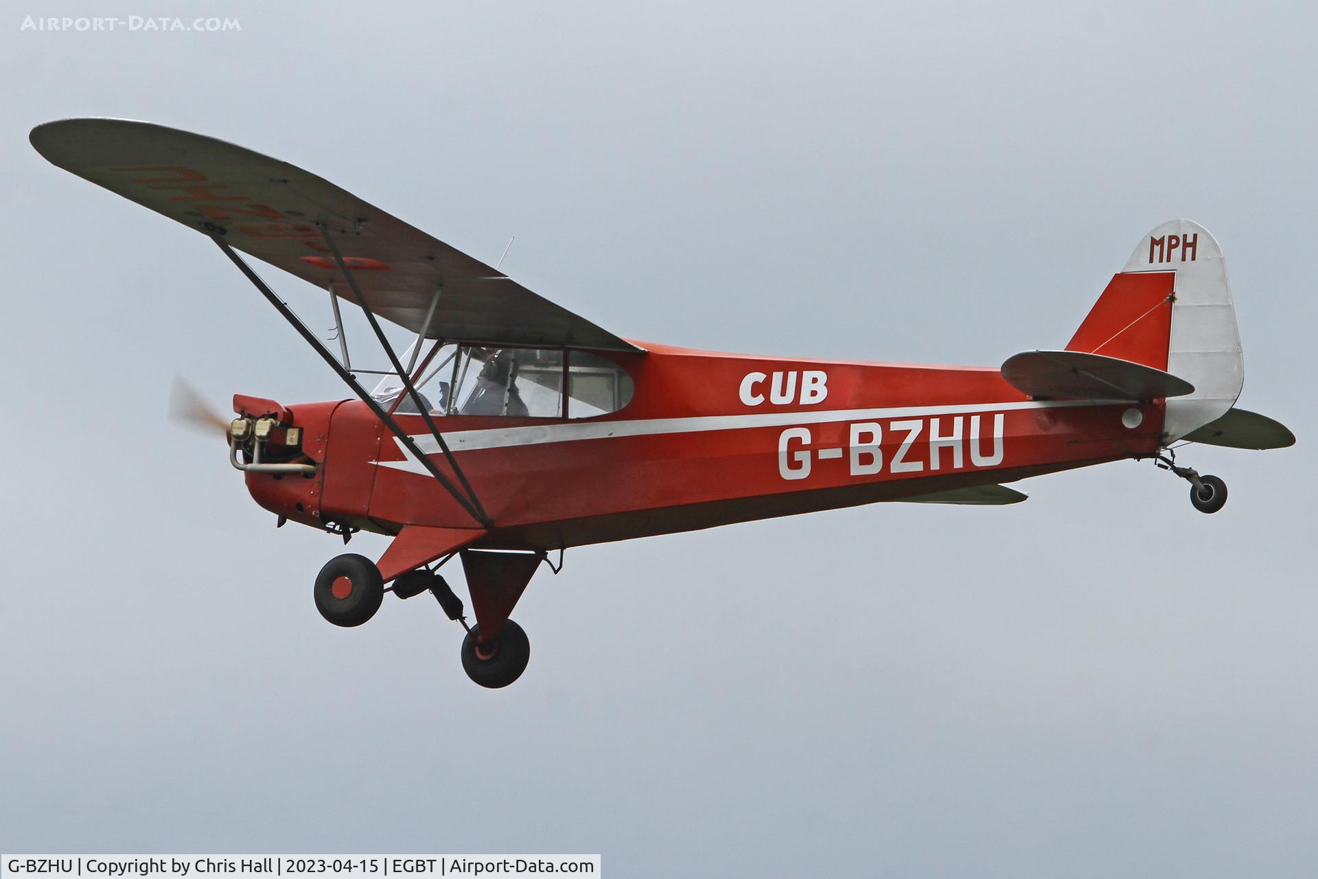 G-BZHU, 1982 Wag-Aero Sport Trainer C/N AACA/351, Turweston