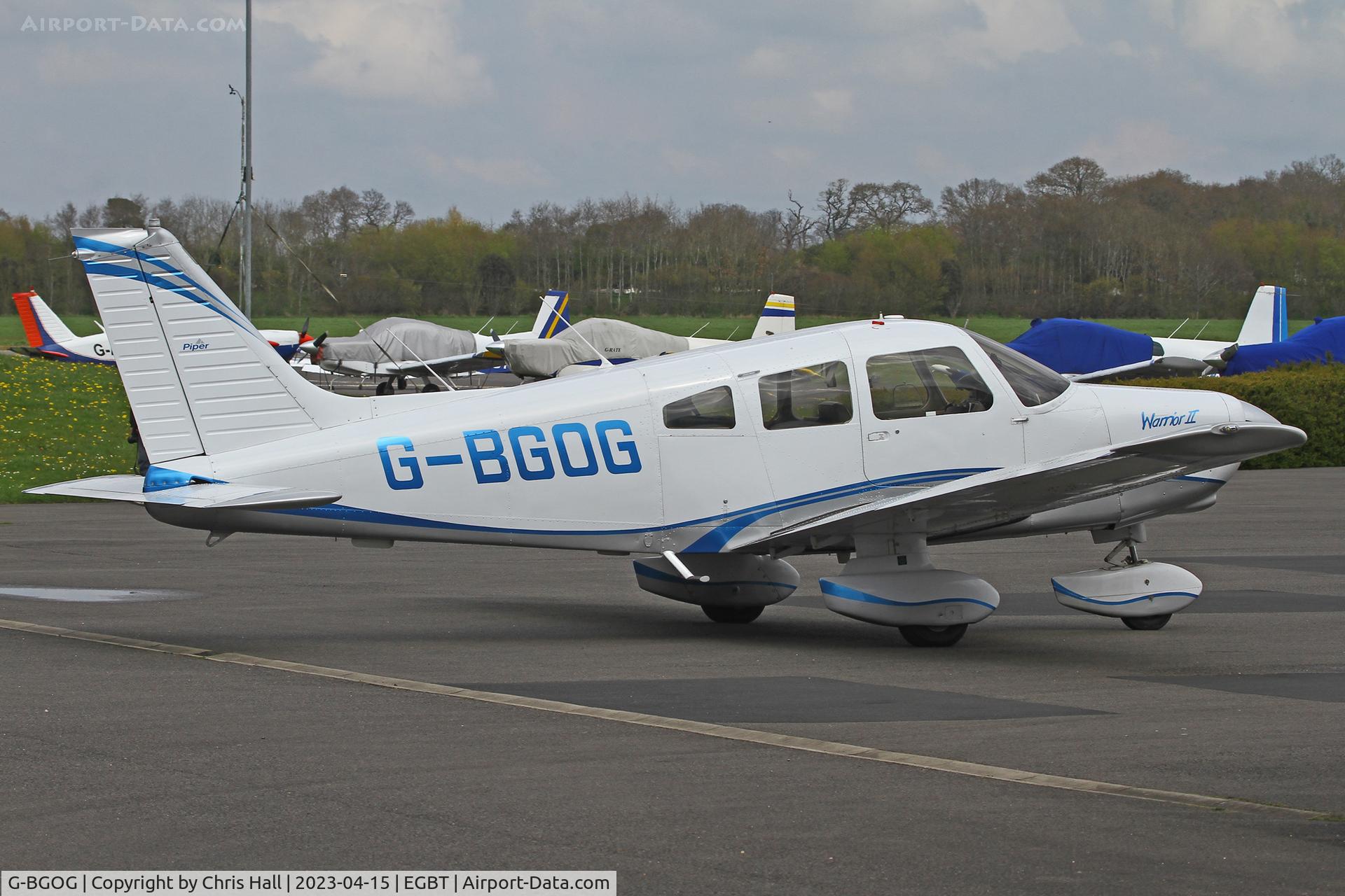 G-BGOG, 1979 Piper PA-28-161 Cherokee Warrior II C/N 28-7916350, Turweston