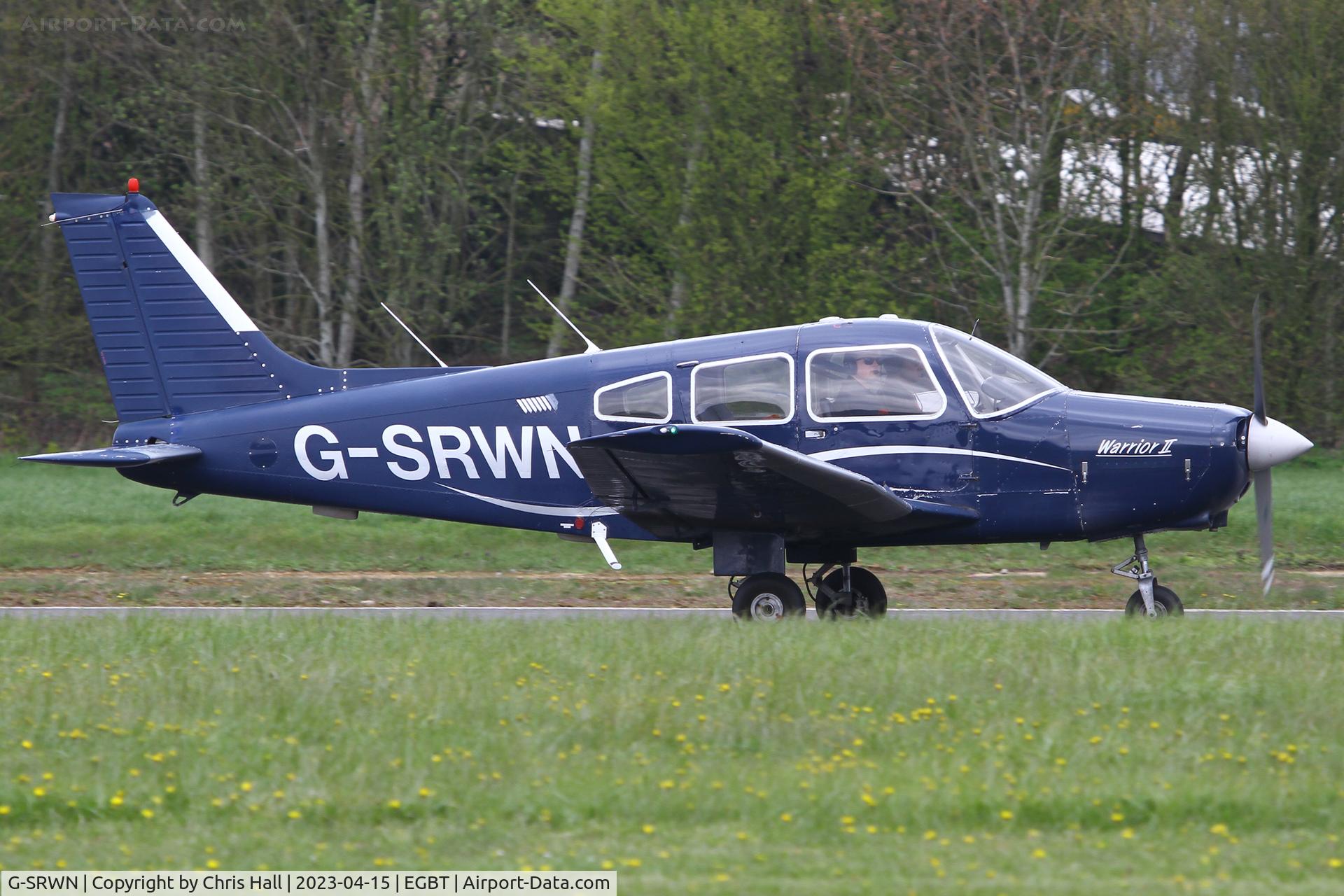 G-SRWN, 1981 Piper PA-28-161 Cherokee Warrior II C/N 28-8116284, Turweston