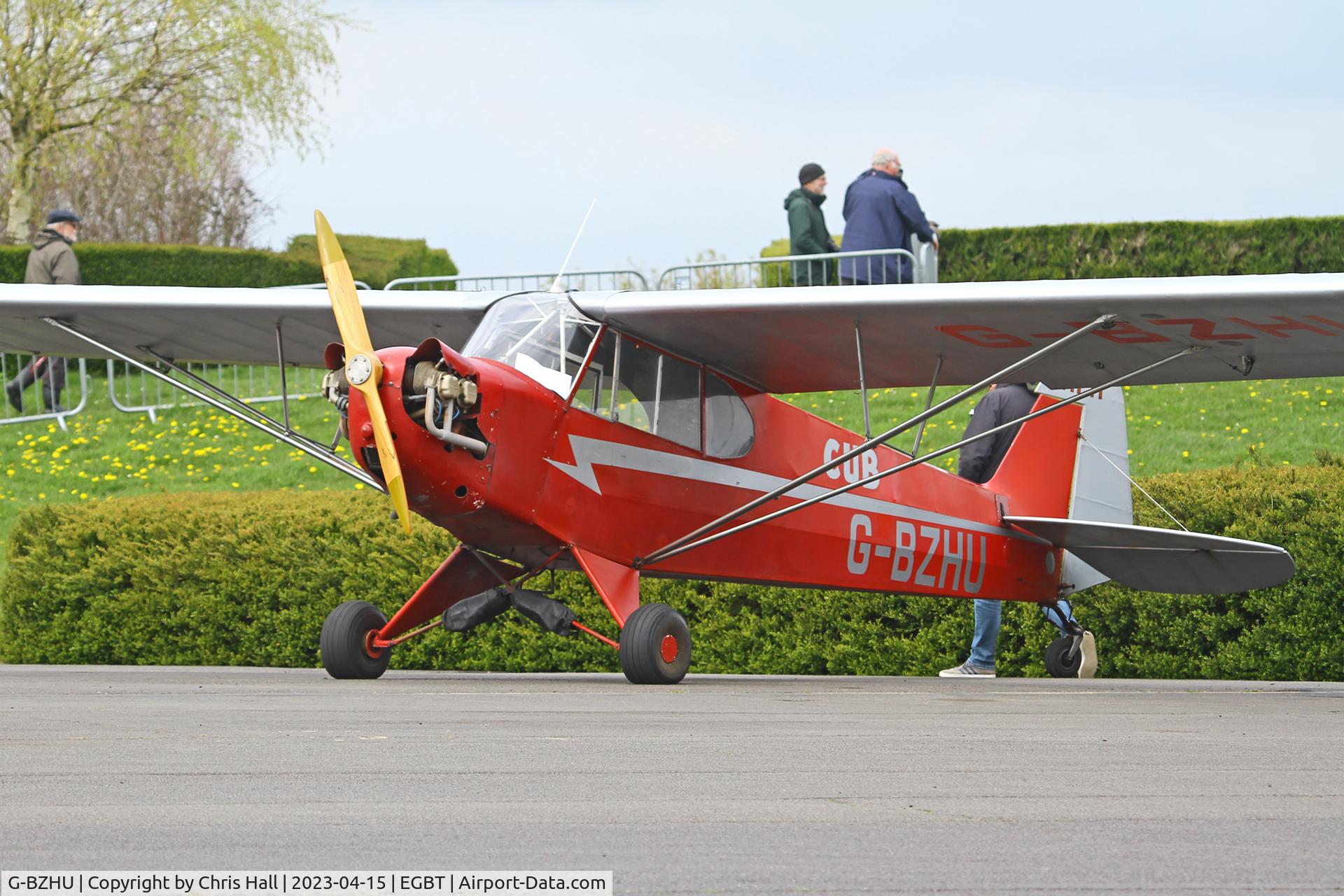 G-BZHU, 1982 Wag-Aero Sport Trainer C/N AACA/351, Turweston