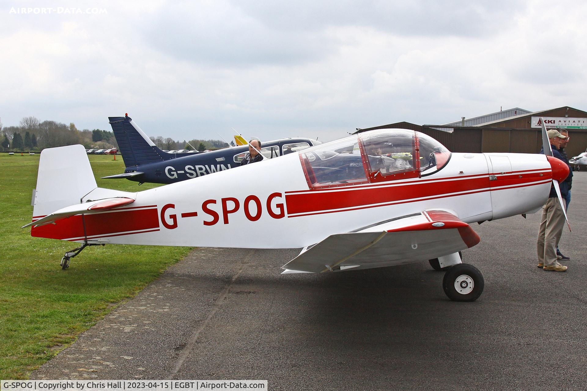 G-SPOG, 1962 SAN Jodel DR-1050 Ambassadeur C/N 155, Turweston