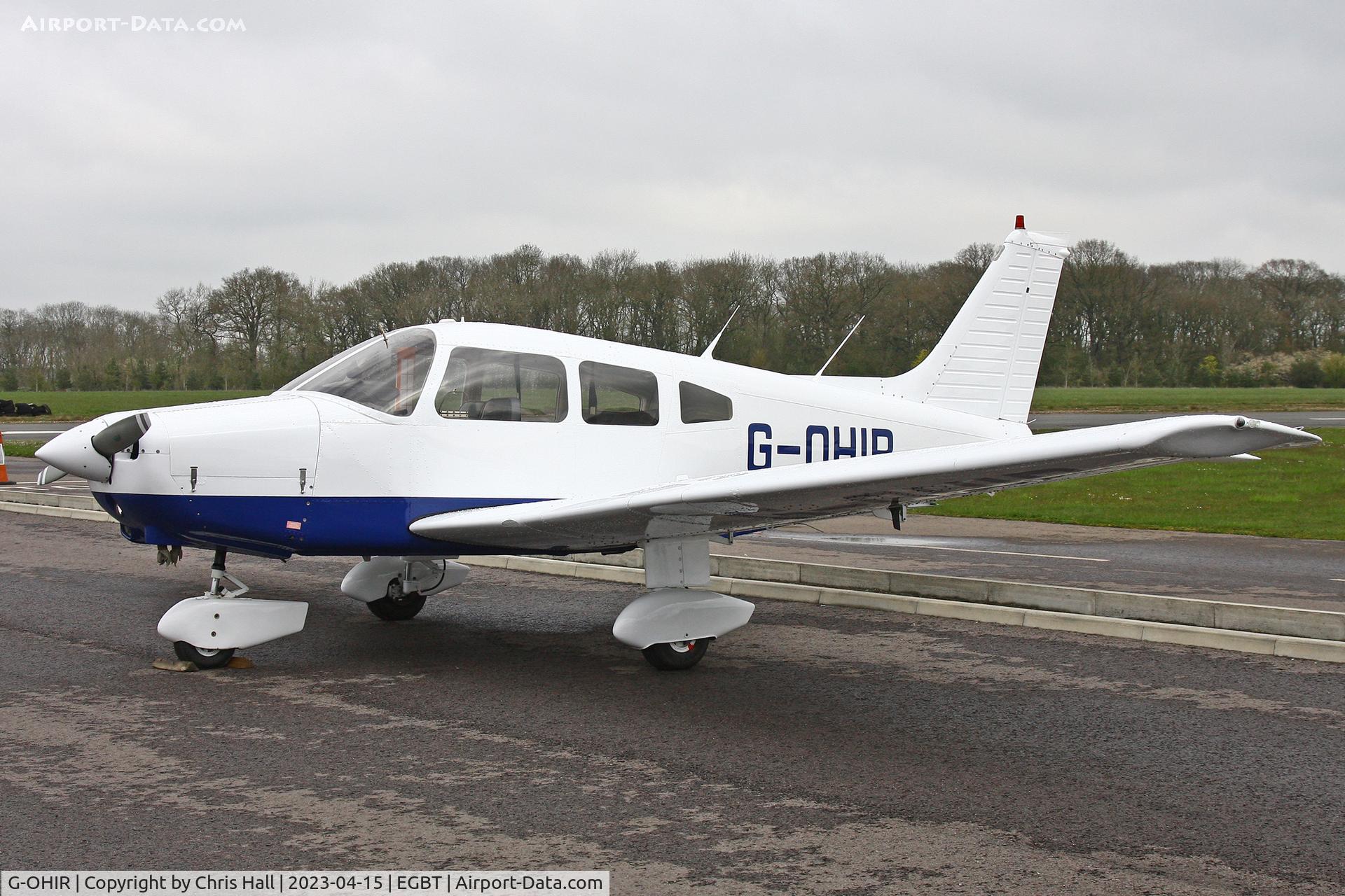 G-OHIR, 1979 Piper PA-28-161 Cherokee Warrior II C/N 28-7916289, Turweston