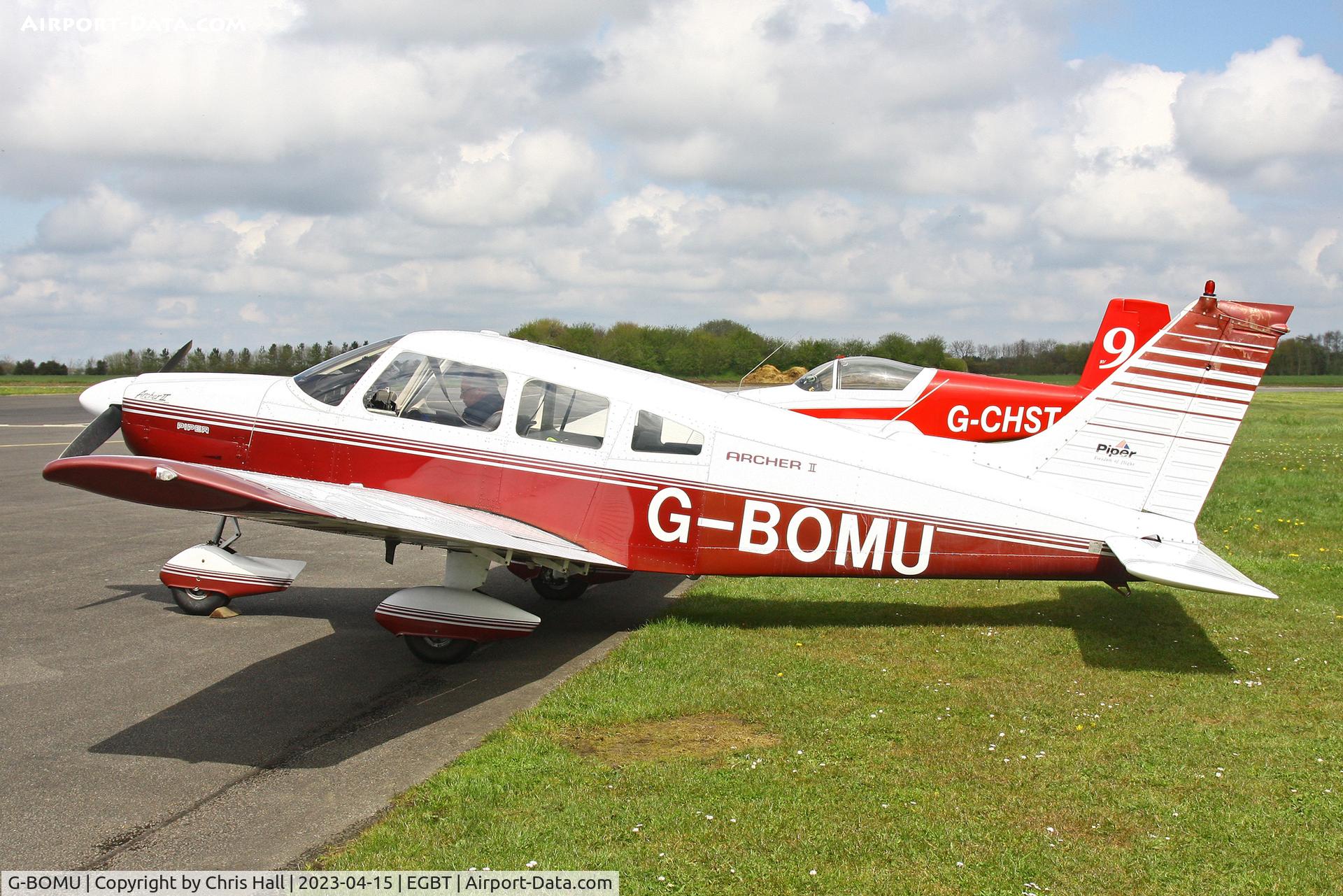 G-BOMU, 1977 Piper PA-28-181 Cherokee Archer II C/N 28-7790318, Turweston