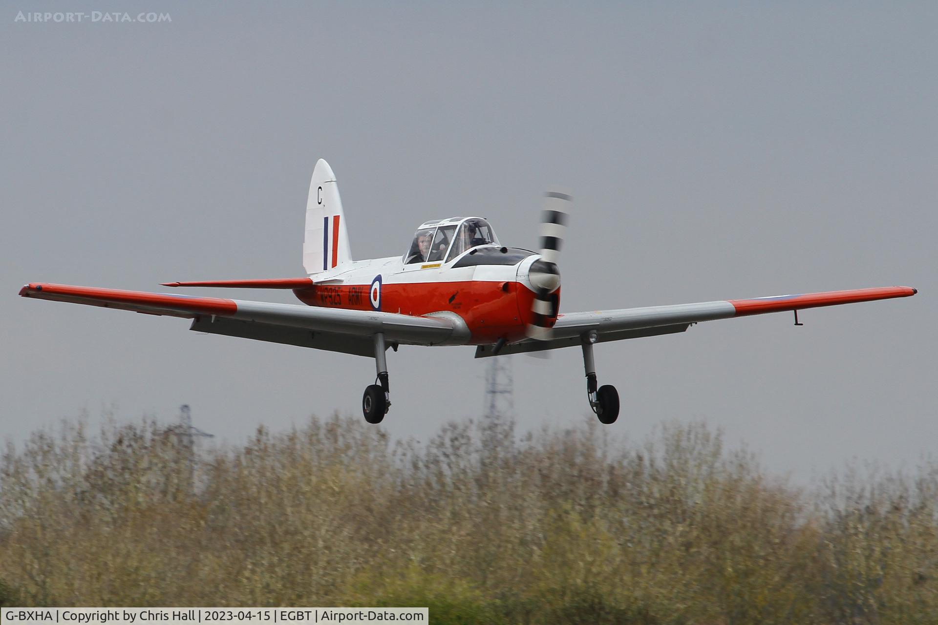 G-BXHA, 1952 De Havilland DHC-1 Chipmunk T.10 C/N C1/0801, Turweston
