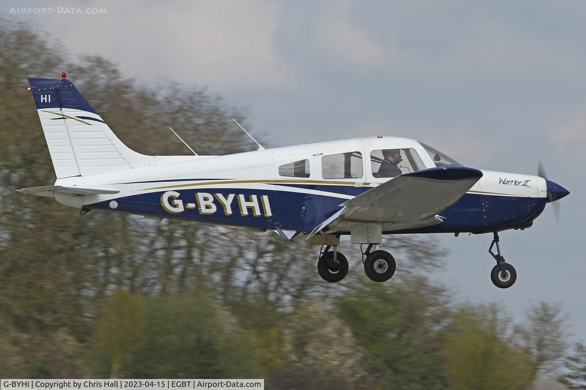 G-BYHI, 1980 Piper PA-28-161 Warrior II C/N 28-8116084, Turweston