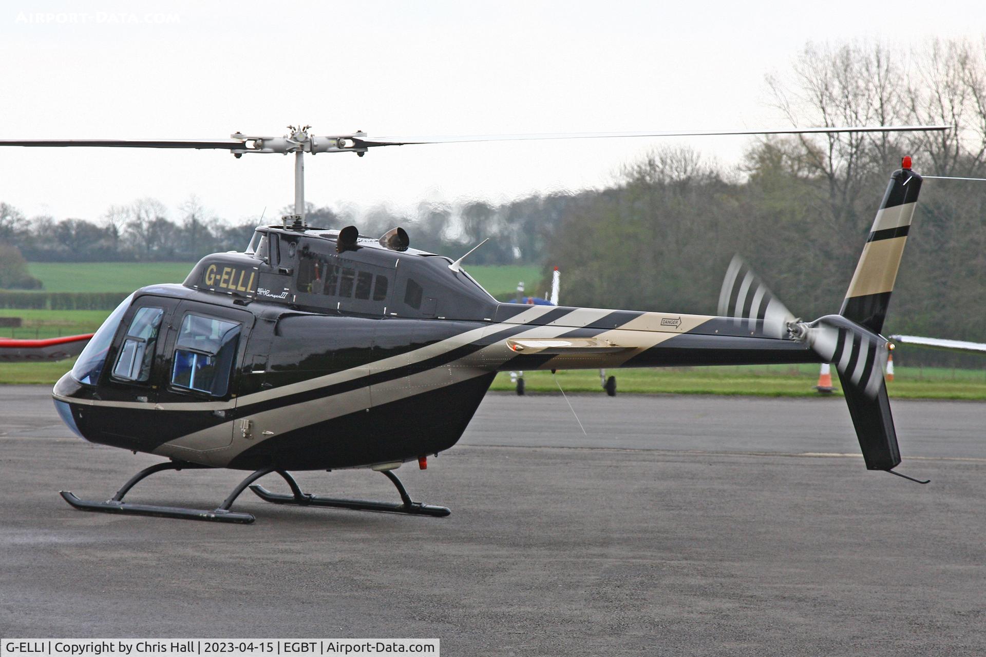 G-ELLI, 1992 Bell 206B JetRanger III C/N 4231, Turweston