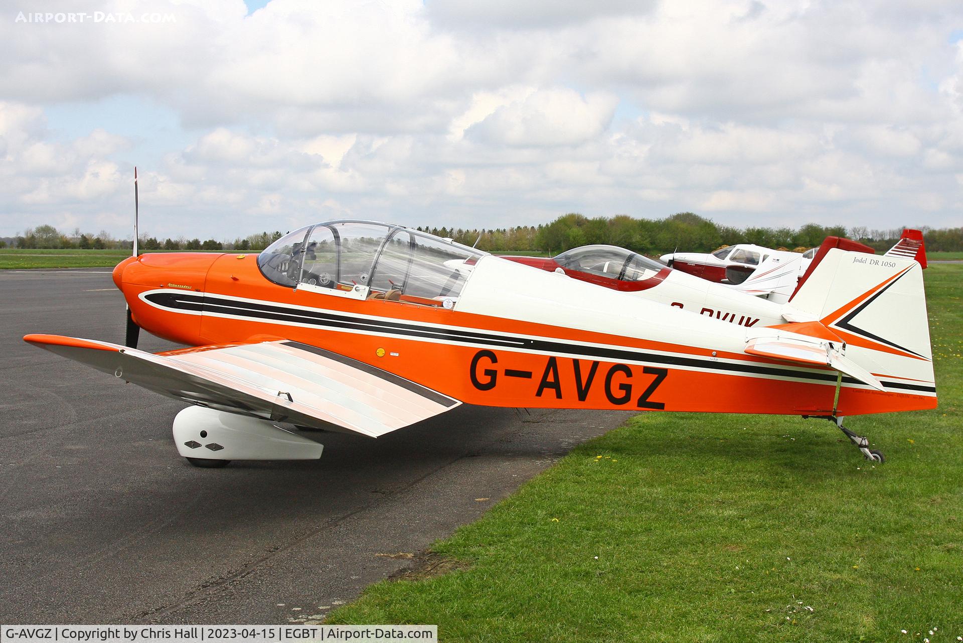 G-AVGZ, 1962 CEA Jodel DR.1050 Ambassadeur C/N 341, Turweston