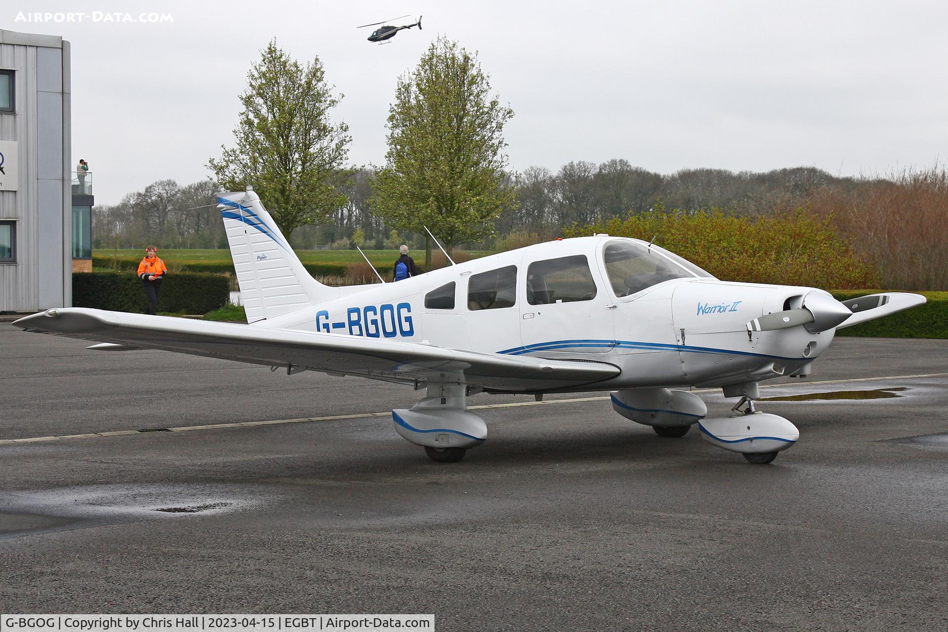 G-BGOG, 1979 Piper PA-28-161 Cherokee Warrior II C/N 28-7916350, Turweston