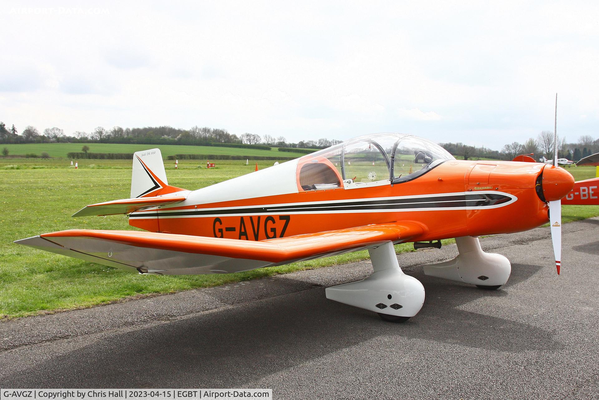 G-AVGZ, 1962 CEA Jodel DR.1050 Ambassadeur C/N 341, Turweston