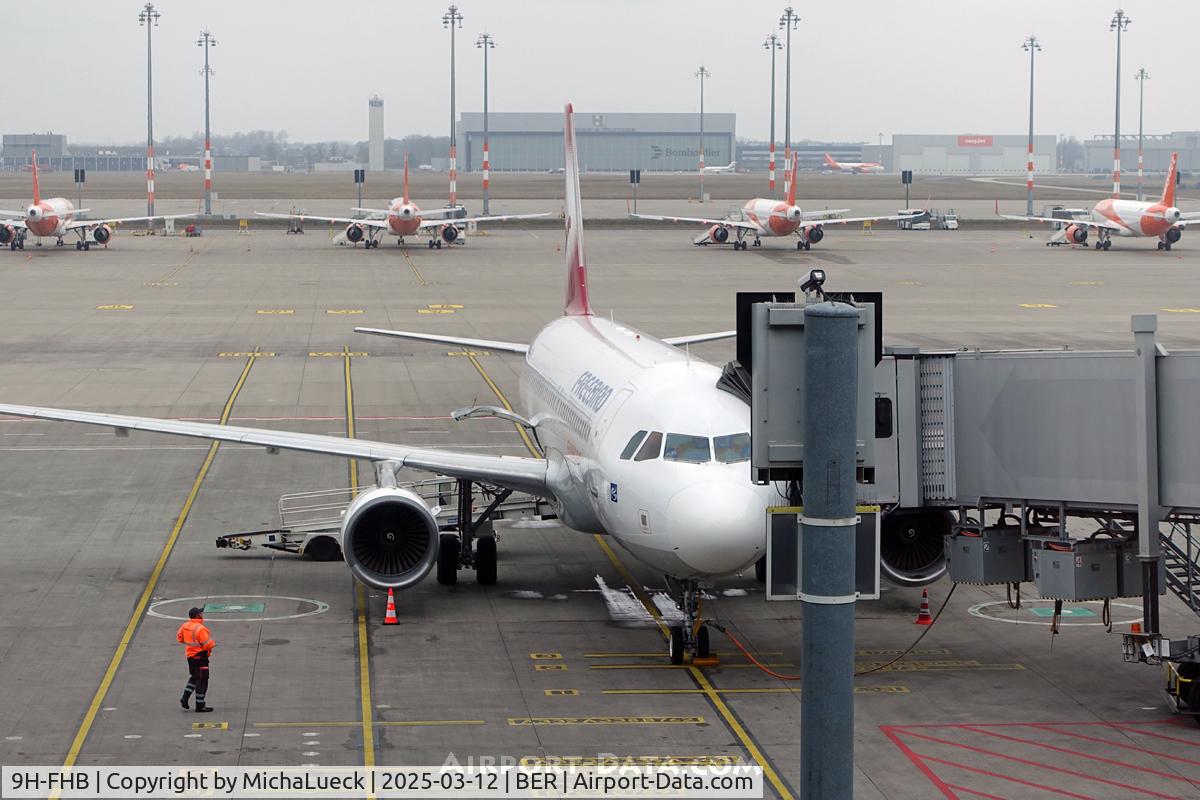 9H-FHB, 2007 Airbus A320-214 C/N 3025, At Berlin