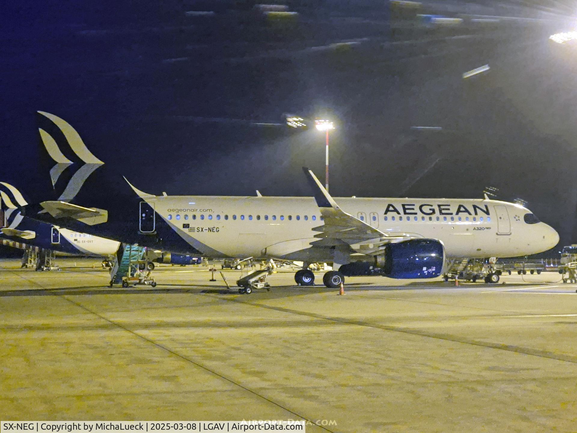 SX-NEG, 2023 Airbus A320-271N C/N 11132, At Athens