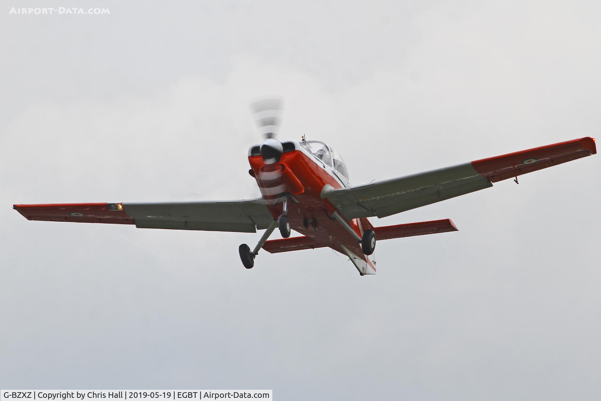 G-BZXZ, 1974 Scottish Aviation Bulldog T.1 C/N BH120/294, Turweston