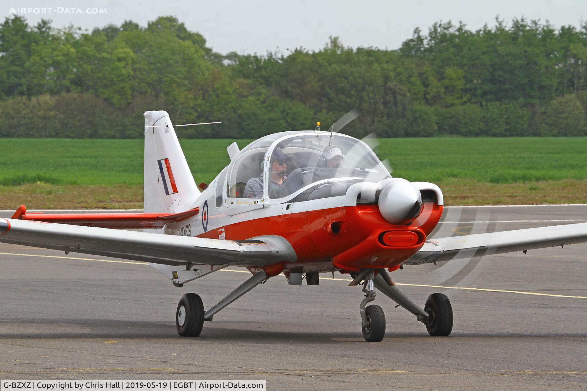 G-BZXZ, 1974 Scottish Aviation Bulldog T.1 C/N BH120/294, Turweston