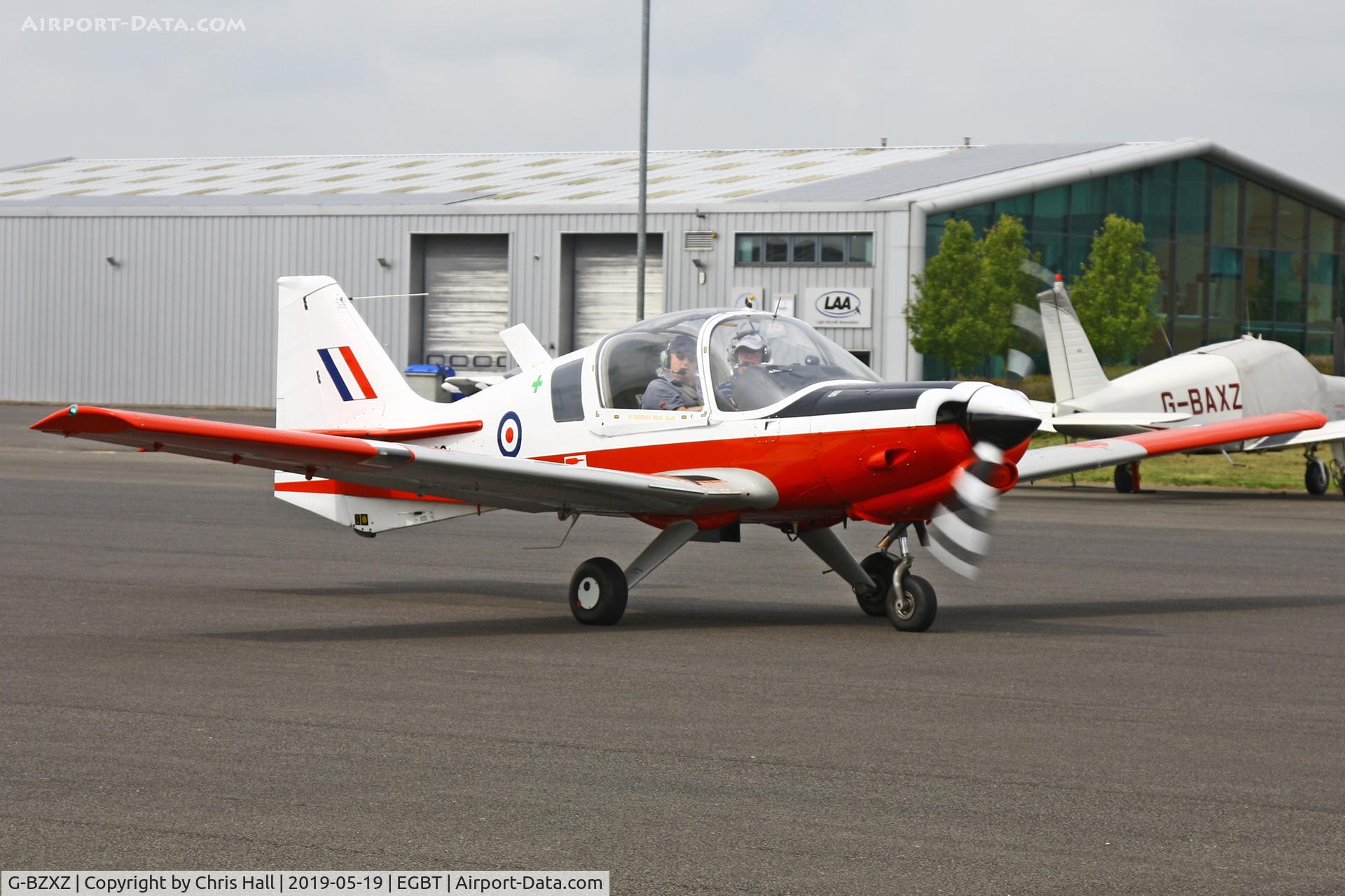 G-BZXZ, 1974 Scottish Aviation Bulldog T.1 C/N BH120/294, Turweston