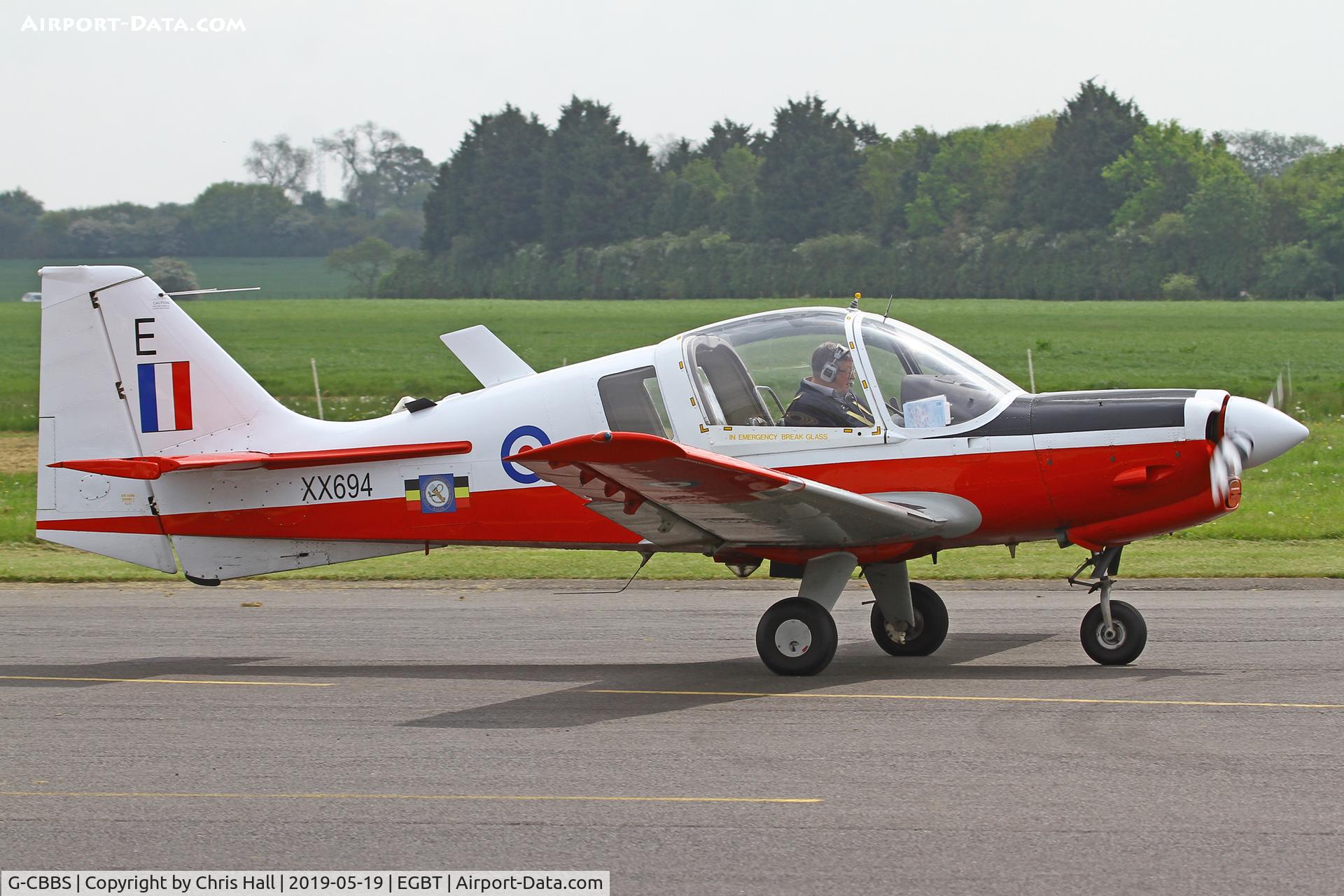 G-CBBS, 1973 Scottish Aviation Bulldog T.1 C/N BH120/343, Turweston