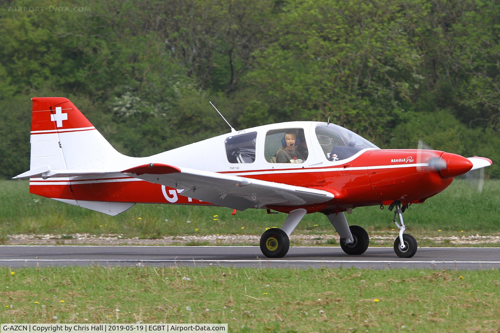G-AZCN, 1972 Beagle B-121 Pup Series 2 (Pup 150) C/N B121-156, Turweston