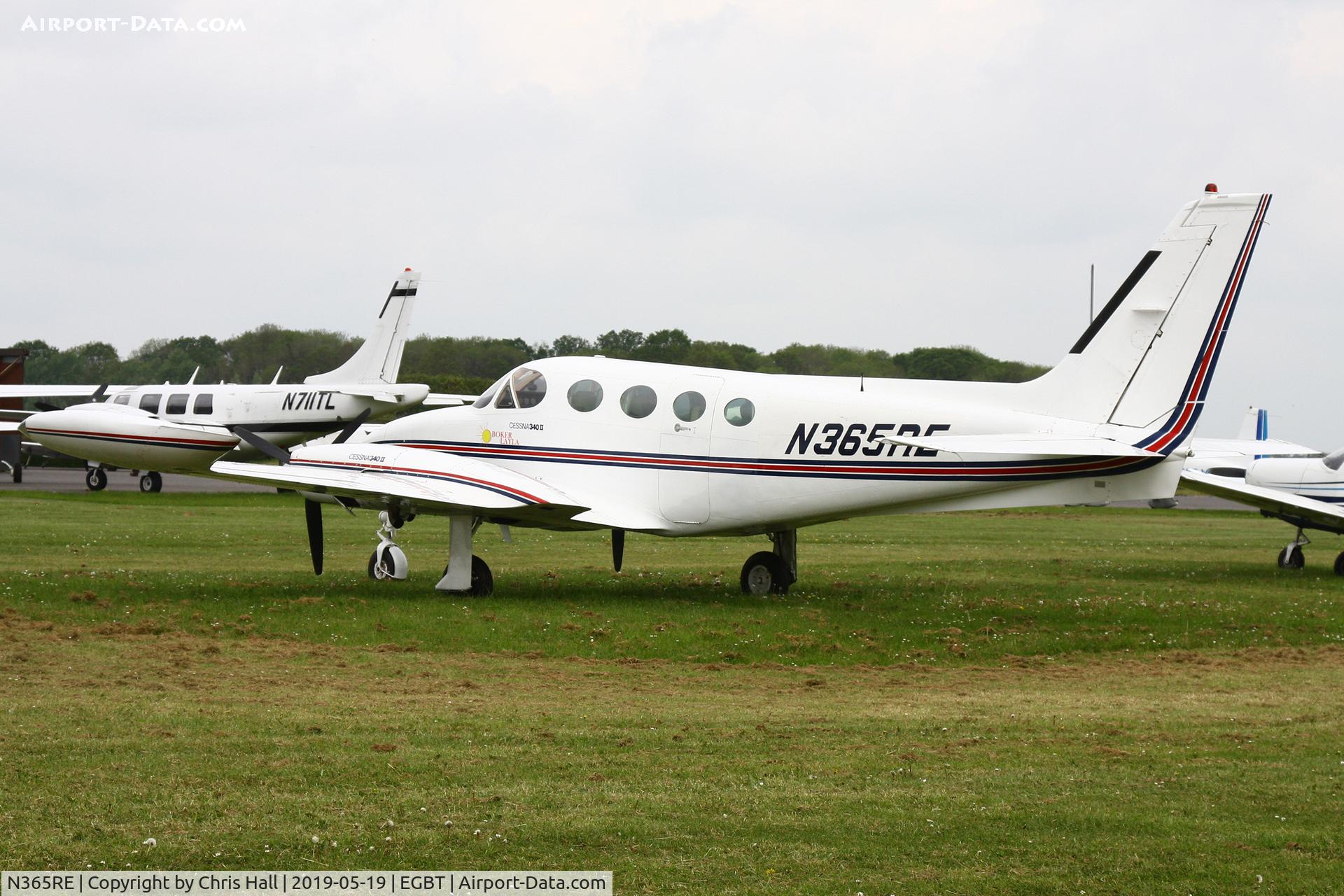 N365RE, 1971 Cessna 340A ii C/N 340A0459, Turweston