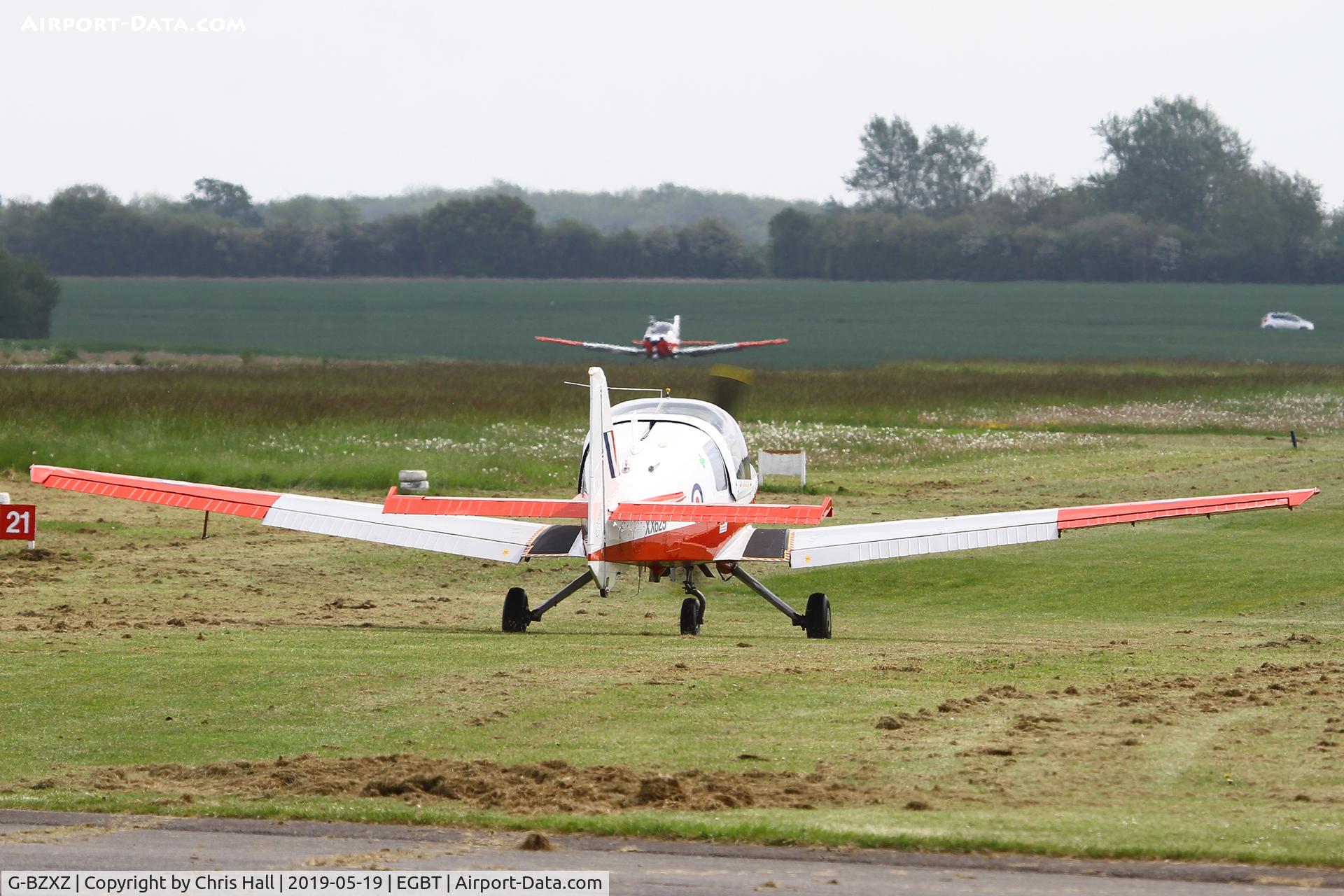 G-BZXZ, 1974 Scottish Aviation Bulldog T.1 C/N BH120/294, Turweston