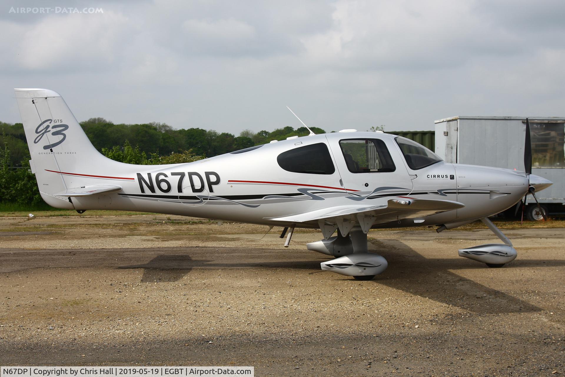 N67DP, 2008 Cirrus SR22 G3 GTS C/N 2933, Turweston