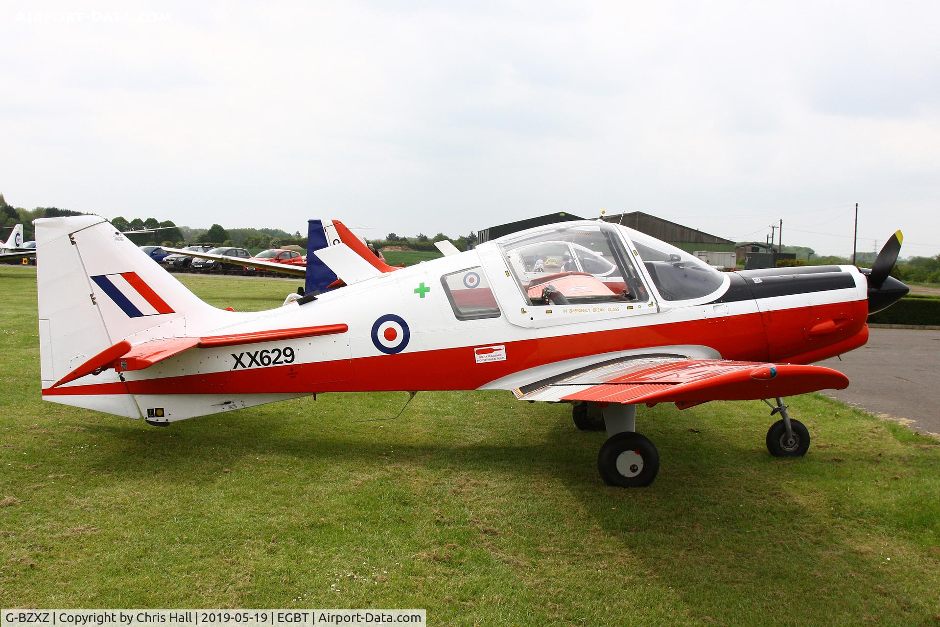 G-BZXZ, 1974 Scottish Aviation Bulldog T.1 C/N BH120/294, Turweston